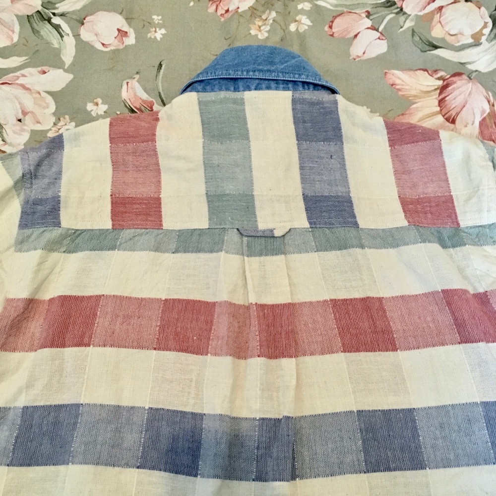 Lemon Grass Striped Button Up - image 6